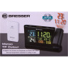 Часы проекционные Bresser с цветным дисплеем, черные 73277